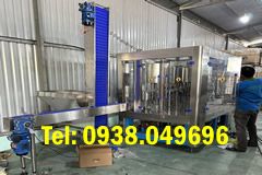 Cận cảnh Dây Chuyền Sản Xuất Nước Uống Đóng Chai Tự Động tại TP HCM